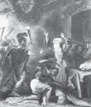 Убийство римлянами кельтских мудрецов – друидов