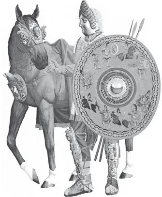 Изображение римского всадника