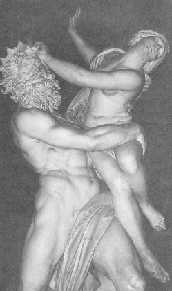 Похищение женщины богом Зевсом