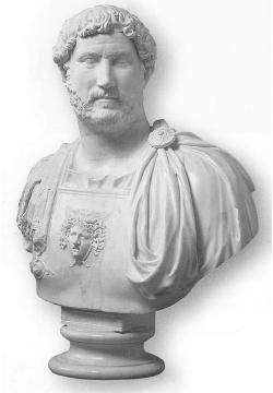 Мраморный портрет императора Адриана