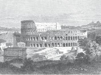 Колизей в XIX в.
