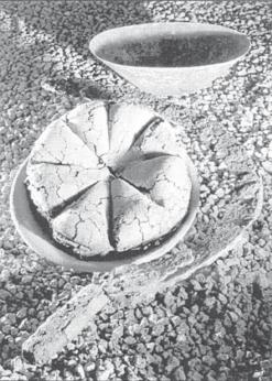 Коврига хлеба, найденная в Помпеях