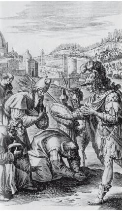 Святой Луп упрашивает Аттилу пощадить город Труа