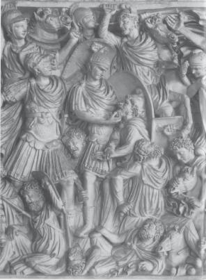 Демократия по-римски. Фрагмент барельефа на саркофаге