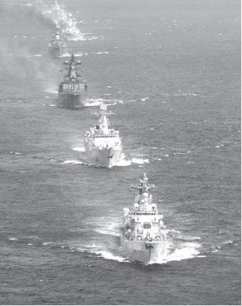 Великий поход – военные корабли Китая