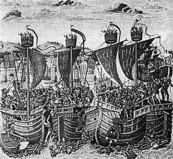 Битва при Слюи – замечательная морская победа Эдуарда III