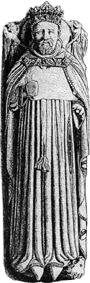 Генрих IV. Статуя на гробнице в Кентербери