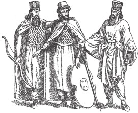 Три персидских воина 
