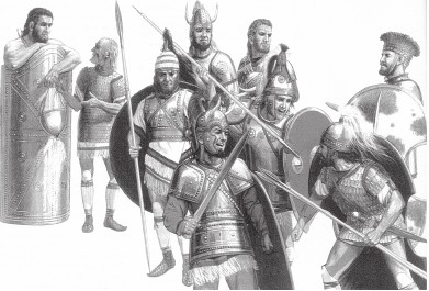 Воины в битве за Трою (Илион) 