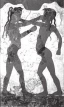 Античные боксеры. XVI в. до н.э. 