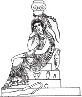 Фигура афинской женщины 