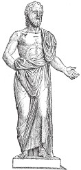 Греческий философ. С античной статуи 
