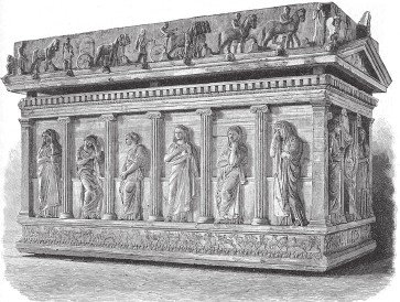 Греческий саркофаг 