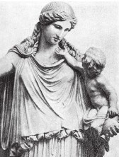 Эйрене – богиня мира. Фрагмент 
