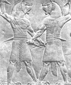 Рельеф из дворца Синаххериба. Куюнджик. VIII в. до н. э.