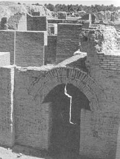 Руины дворца, где находились сады Семирамиды