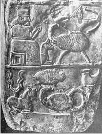 Межевой камень Навуходоносора I. Вавилон. XII в. до н. э.