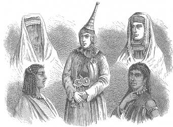 Типы аравийских и месопотамских женщин