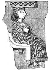 Знатная ассирийская дама