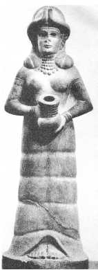Статуя богини Иштар (Инанны). XVIII в. до н. э.