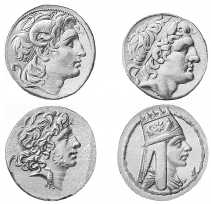 Монеты с изображением Александра Македонского