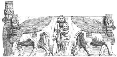 Рельеф с фигурой Гильгамеша