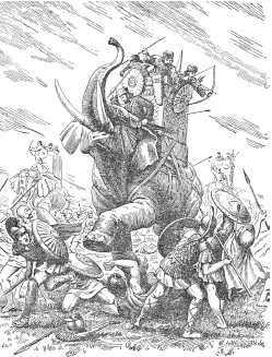 Персидский боевой слон