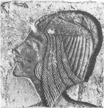Вторая супруга Эхнатона – Кийа – в нубийском парике