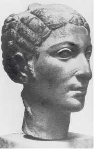 Бюст царицы Клеопатры из Британского музея