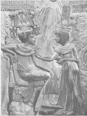 Тутанхамон и Анхесенамон. Каир