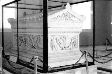 Гробница, в которой покоится Александр Македонский