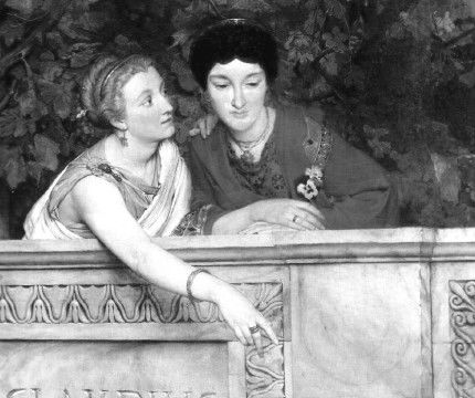 Альма Тадема Галло. Римские женщины. 1865